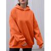 imageAUTOMET Womens Oversized Hoodies Fleece Sweatshirts Hooded Pullover 2025 Fashion Fall Clothes Trendy Outfits Winter SweaterOrange