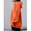 imageAUTOMET Womens Oversized Hoodies Fleece Sweatshirts Hooded Pullover 2025 Fashion Fall Clothes Trendy Outfits Winter SweaterOrange