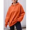 imageAUTOMET Womens Oversized Hoodies Fleece Sweatshirts Hooded Pullover 2025 Fashion Fall Clothes Trendy Outfits Winter SweaterOrange