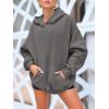 imageAUTOMET Womens Oversized Sweatshirts Fleece Hoodies Long Sleeve Shirts Pullover Fall Outfits 2025 with PocketBlackgrey