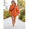 imageAUTOMET Womens Oversized Sweatshirts Fleece Hoodies Long Sleeve Shirts Pullover Fall Outfits 2025 with PocketOrange
