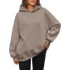 imageAUTOMET Womens Oversized Hoodies Fleece Sweatshirts Hooded Pullover 2025 Fashion Fall Clothes Trendy Outfits Winter SweaterCoffeegrey