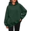 imageAUTOMET Womens Oversized Hoodies Fleece Sweatshirts Hooded Pullover 2025 Fashion Fall Clothes Trendy Outfits Winter SweaterDarkgreen