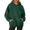 imageAUTOMET Womens Oversized Sweatshirts Fleece Hoodies Long Sleeve Shirts Pullover Fall Outfits 2025 with PocketDarkgreen
