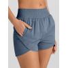imageAUTOMET Womens Athletic Shorts High Waisted Running Shorts Gym Workout Shorts Casual Comfy Sport Shorts with Pockets 2025Neayblue