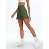 imageAUTOMET Womens Mini Tennis Skirt with Shorts Underneath 2025 Athletic Workout Cute Golf Skorts Trendy Summer Gym ClothesArmygreen