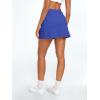 imageAUTOMET Womens Mini Tennis Skirt with Shorts Underneath 2025 Athletic Workout Cute Golf Skorts Trendy Summer Gym ClothesBlue