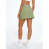 imageAUTOMET Womens Mini Tennis Skirt with Shorts Underneath 2025 Athletic Workout Cute Golf Skorts Trendy Summer Gym ClothesGreen