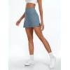 imageAUTOMET Womens Mini Tennis Skirt with Shorts Underneath 2025 Athletic Workout Cute Golf Skorts Trendy Summer Gym ClothesIndigo