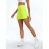 imageAUTOMET Womens Mini Tennis Skirt with Shorts Underneath 2025 Athletic Workout Cute Golf Skorts Trendy Summer Gym ClothesNeon