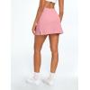 imageAUTOMET Womens Mini Tennis Skirt with Shorts Underneath 2025 Athletic Workout Cute Golf Skorts Trendy Summer Gym ClothesPink