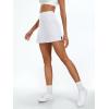 imageAUTOMET Womens Mini Tennis Skirt with Shorts Underneath 2025 Athletic Workout Cute Golf Skorts Trendy Summer Gym ClothesWhite