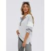imageAUTOMET Womens Oversized Sweatshirts Striped Long Sleeve Hoodies Quarter Zip Fall Winter Outfits Clothes Y2k Preppy Sweaters 2024 Grey Medium