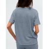 imageAUTOMET Womens Pajamas 2 Piece Lounge Sets Summer Tracksuits Ribbed Spring Outfits Matching Vacation Clothes LoungewearBlue