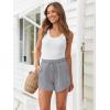 imageAUTOMET Womens Summer Shorts Casual Sweat Athletic Spring Outfits Beach Vacation Clothes Comfy Fall Fashion 2025Charcoalgrey