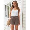 imageAUTOMET Womens Summer Shorts Casual Sweat Athletic Spring Outfits Beach Vacation Clothes Comfy Fall Fashion 2025Coffee