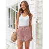 imageAUTOMET Womens Summer Shorts Casual Sweat Athletic Spring Outfits Beach Vacation Clothes Comfy Fall Fashion 2025Darkpink