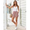 imageAUTOMET Womens Summer Shorts Casual Sweat Athletic Spring Outfits Beach Vacation Clothes Comfy Fall Fashion 2025Darkpink