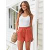 imageAUTOMET Womens Summer Shorts Casual Sweat Athletic Spring Outfits Beach Vacation Clothes Comfy Fall Fashion 2025Orange