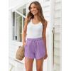 imageAUTOMET Womens Summer Shorts Casual Sweat Athletic Spring Outfits Beach Vacation Clothes Comfy Fall Fashion 2025Purple