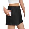 imageAUTOMET Womens Sweat Shorts Trendy Casual Athletic Running Summer Vacation Outfits Comfy 2025 Fashion Workout ClothingBlack