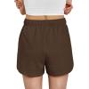 imageAUTOMET Womens Sweat Shorts Trendy Casual Athletic Running Summer Vacation Outfits Comfy 2025 Fashion Workout ClothingBrown