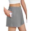 imageAUTOMET Womens Sweat Shorts Trendy Casual Athletic Running Summer Vacation Outfits Comfy 2025 Fashion Workout ClothingCharcoalgrey