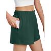 imageAUTOMET Womens Sweat Shorts Trendy Casual Athletic Running Summer Vacation Outfits Comfy 2025 Fashion Workout ClothingDarkgreen