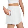 imageAUTOMET Womens Sweat Shorts Trendy Casual Athletic Running Summer Vacation Outfits Comfy 2025 Fashion Workout ClothingWhite