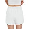 imageAUTOMET Womens Sweat Shorts Trendy Casual Athletic Running Summer Vacation Outfits Comfy 2025 Fashion Workout ClothingWhite