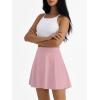 imageAUTOMET Womens Tennis Skirt with Shorts Underneath Flowy Mini Athletic Golf Skorts with Pockets 2025 Pleated Summer OutfitsPink