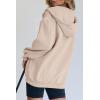 imageAUTOMET Womens Zip Up Hoodies Long Sleeve Fall Oversized Sweatshirts Fleece Y2K Jacket with Pockets 2025 Fashion ClothesKhaki