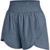 imageAUTOMET Womens Athletic Shorts High Waisted Running Shorts Gym Workout Shorts Casual Comfy Sport Shorts with Pockets 2025Neayblue
