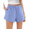imageAUTOMET Womens Sweat Shorts Trendy Casual Athletic Running Summer Vacation Outfits Comfy 2025 Fashion Workout ClothingLightblue
