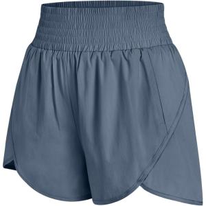imageAUTOMET Womens Athletic Shorts High Waisted Running Shorts Gym Workout Shorts Casual Comfy Sport Shorts with Pockets 2025Neayblue