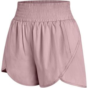 imageAUTOMET Womens Athletic Shorts High Waisted Running Shorts Gym Workout Shorts Casual Comfy Sport Shorts with Pockets 2025Pink