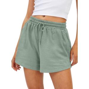 imageAUTOMET Womens Summer Shorts Casual Sweat Athletic Spring Outfits Beach Vacation Clothes Comfy Fall Fashion 2025Greygreen