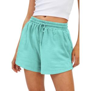 imageAUTOMET Womens Summer Shorts Casual Sweat Athletic Spring Outfits Beach Vacation Clothes Comfy Fall Fashion 2025Lightgreen