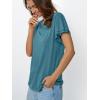 imageAUTOMET Womens Short Sleeve TShirts Dressy Casual Basic Ruffle Cute Summer Tops 2025 Spring Fashion ClothesBgreen
