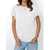 imageAUTOMET Womens Short Sleeve TShirts Dressy Casual Basic Ruffle Cute Summer Tops 2025 Spring Fashion ClothesWhite