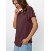 imageAUTOMET Womens Short Sleeve TShirts Dressy Casual Basic Ruffle Cute Summer Tops 2025 Spring Fashion ClothesWine Red