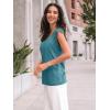 imageAUTOMET Womens Tops Casual Dressy Lace Summer Tee 2025 Cap Sleeve T Shirts Cute Basic Trendy Fashion Spring OutfitsBluegreen