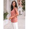 imageAUTOMET Womens Tops Casual Dressy Lace Summer Tee 2025 Cap Sleeve T Shirts Cute Basic Trendy Fashion Spring OutfitsCoral