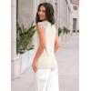 imageAUTOMET Womens Tops Casual Dressy Lace Summer Tee 2025 Cap Sleeve T Shirts Cute Basic Trendy Fashion Spring OutfitsCream
