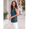 imageAUTOMET Womens Tops Casual Dressy Lace Summer Tee 2025 Cap Sleeve T Shirts Cute Basic Trendy Fashion Spring OutfitsDarkgreen