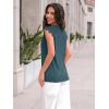 imageAUTOMET Womens Tops Casual Dressy Lace Summer Tee 2025 Cap Sleeve T Shirts Cute Basic Trendy Fashion Spring OutfitsDarkgreen