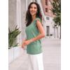 imageAUTOMET Womens Tops Casual Dressy Lace Summer Tee 2025 Cap Sleeve T Shirts Cute Basic Trendy Fashion Spring OutfitsGreen