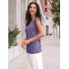 imageAUTOMET Womens Tops Casual Dressy Lace Summer Tee 2025 Cap Sleeve T Shirts Cute Basic Trendy Fashion Spring OutfitsGreypurple