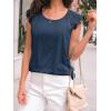 imageAUTOMET Womens Tops Casual Dressy Lace Summer Tee 2025 Cap Sleeve T Shirts Cute Basic Trendy Fashion Spring OutfitsNavy