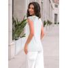 imageAUTOMET Womens Tops Casual Dressy Lace Summer Tee 2025 Cap Sleeve T Shirts Cute Basic Trendy Fashion Spring OutfitsWhite